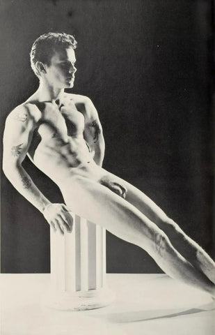 Bruce Bellas Vintage Photo Nude Male Gay Interest - 17"x22" Fine Art Print - 01136