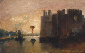 Caernarvon Castle (1798) Joseph Mallord William Turner - 17" x 22" Fine Art Print