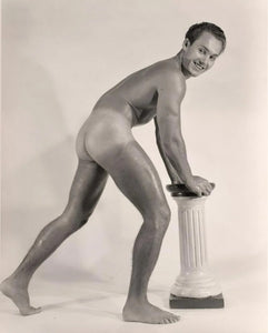 Bruce of Los Angeles Photo Nude Male Leaning Butt Gay - 17" x 22" Fine Art Print -1161