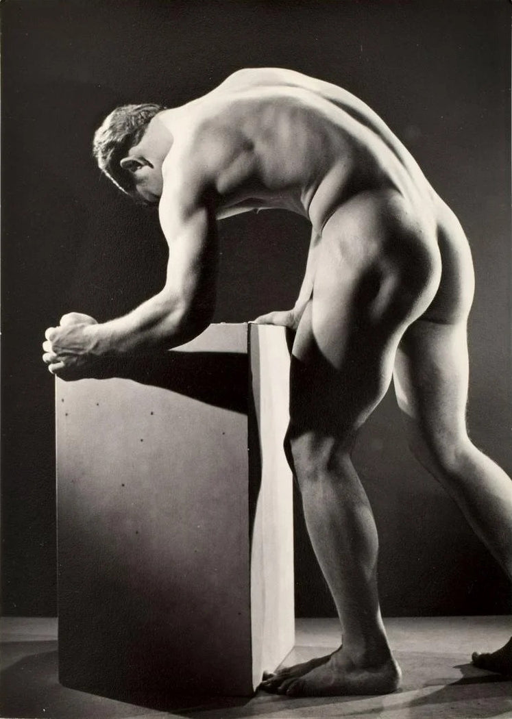 Bruce of LA Nude Male Bent Over Gay Interest Vintage 1960s - 17" x 22" Art Print -1173