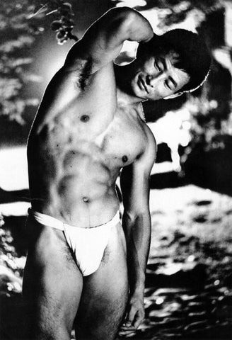 Tamotsu Yato Vintage Photo Japan Male Physique - 17" x 22" Fine Art Print