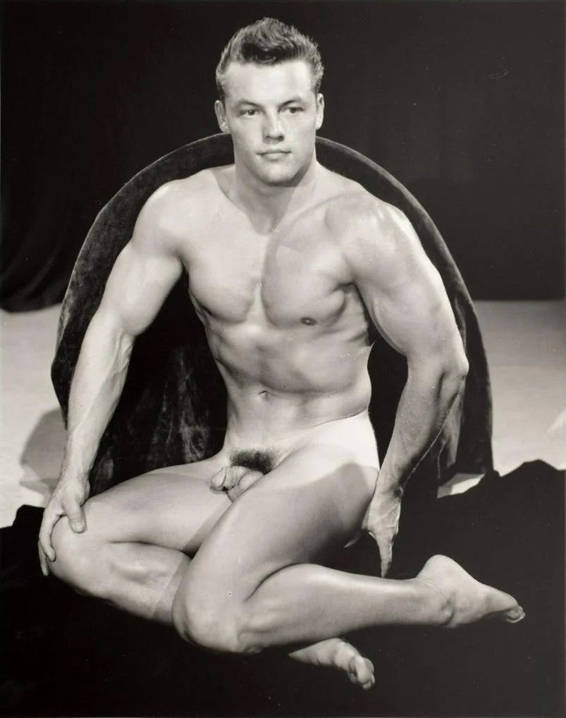 Bruce Bellas of LA Nude Male Vintage 1960s Gay - 17" x 22" Fine Art Print - 01201