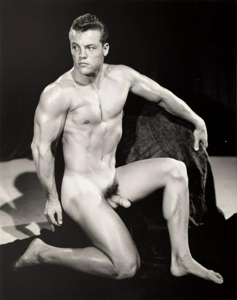 Bruce of Los Angeles Vintage Homoerotic Nude Hugh Pendleton - 17"x22" Art Print -1202