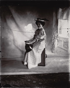 EJ Bellocq New Orleans Storyville Prostitute (1912) - 17" x 22" Fine Art Print