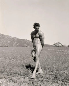 Bruce Bellas Nude Male Physique Abs Homoerotic - 17" x 22" Fine Art Print - 01242