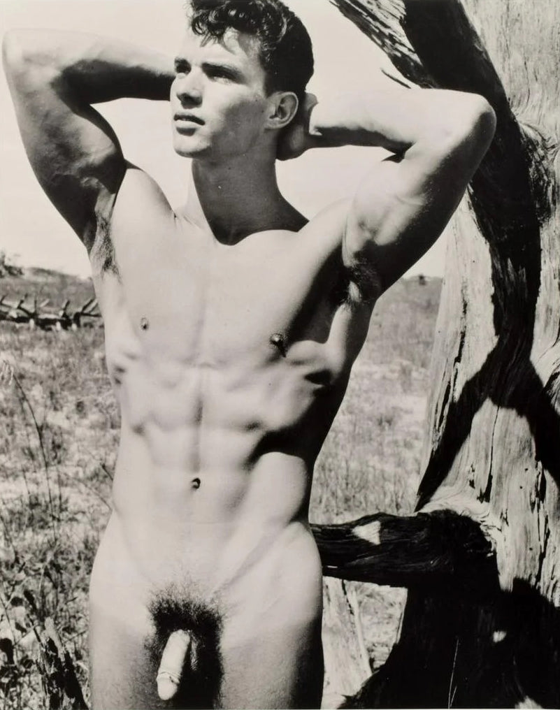 Bruce of LA Vintage Nude Male Nature Homoerotic - 17" x 22" Fine Art Print -01253