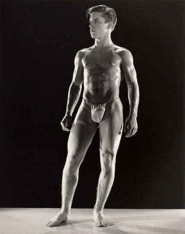 Bruce of LA Vintage Joe Dallesandro Muscular Abs Gay Interest - 17"x22" Art Print -1323