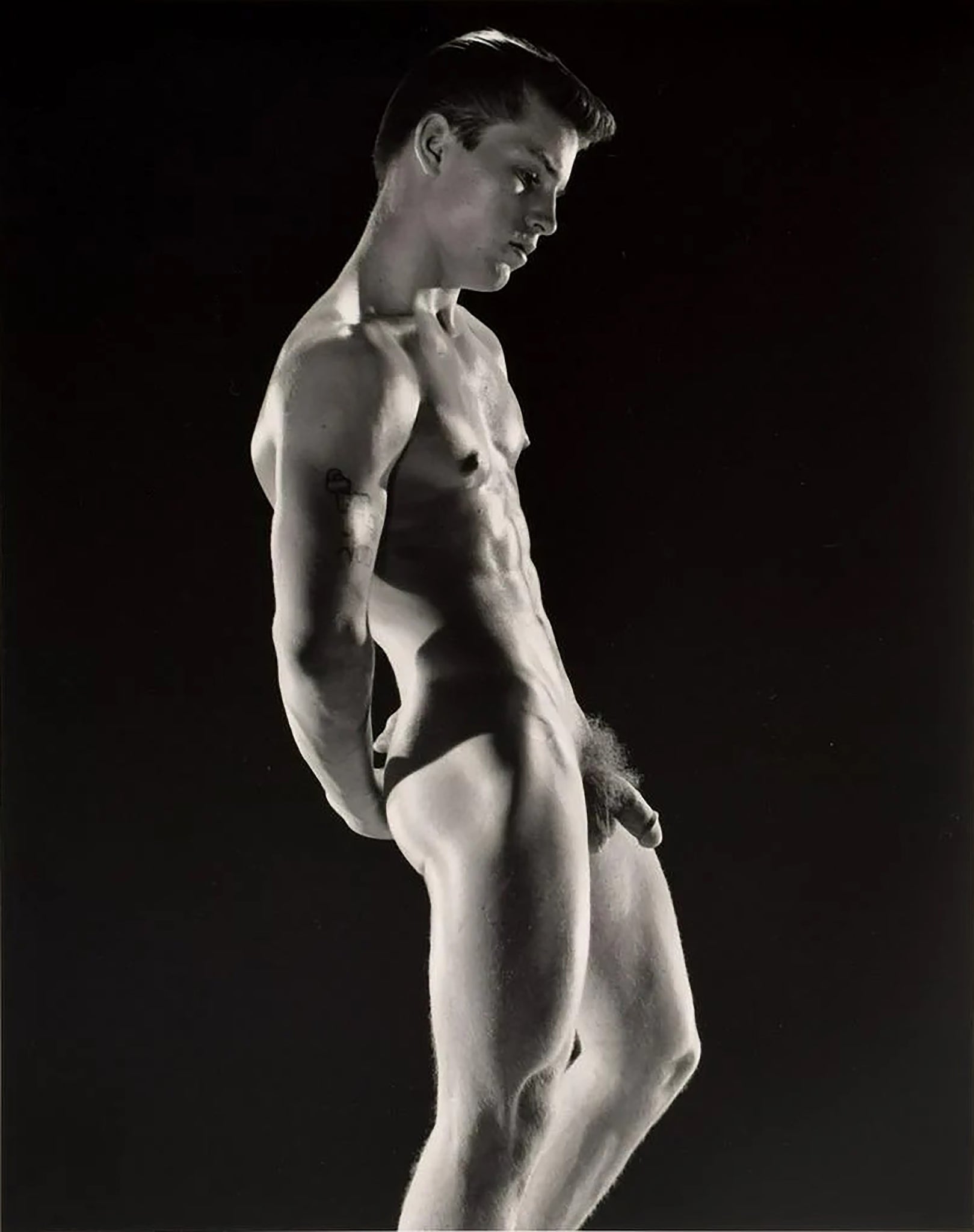 Bruce Bellas of LA Vintage Homoerotic Gay Male Joe Dallesandro - 17" x 22" Fine Art Print - 01330