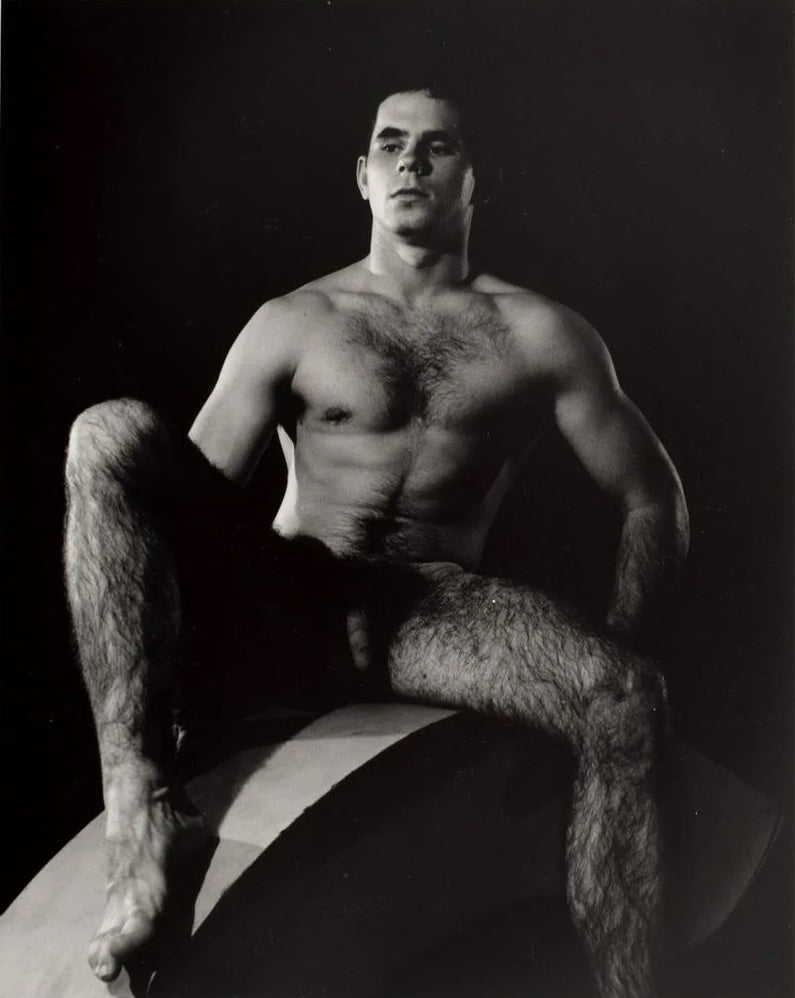 Bruce of LA Nude Hairy Male Vintage Gay Interest - 17"x22" Fine Art Print - 01351