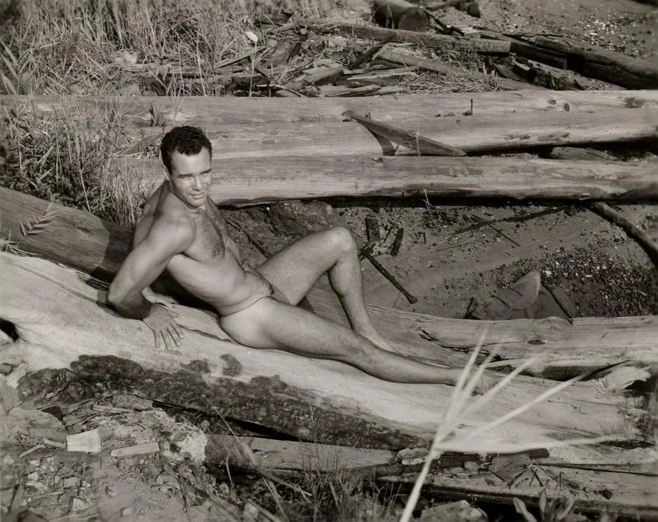 Bruce of LA Vintage Gay Interest 1960s Nude in Nature - 17" x 22" Fine Art Print -1361