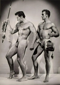 Bruce of LA Two Guys Don Fuller & John Krivos Gay Interest - 17"x22" Art Print -1377