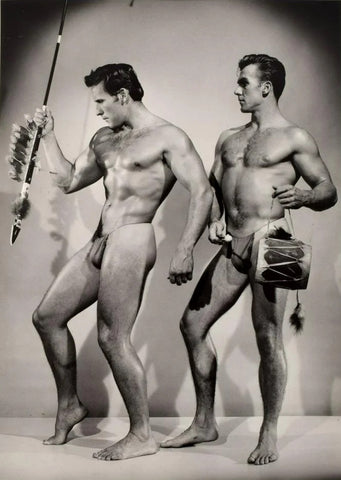 Bruce of LA Two Guys Don Fuller & John Krivos Gay Interest - 17"x22" Art Print -1377