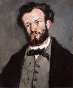 Portrait of Anthony Valabregue (1866) Paul Cezanne - 17"x22" Fine Art Print