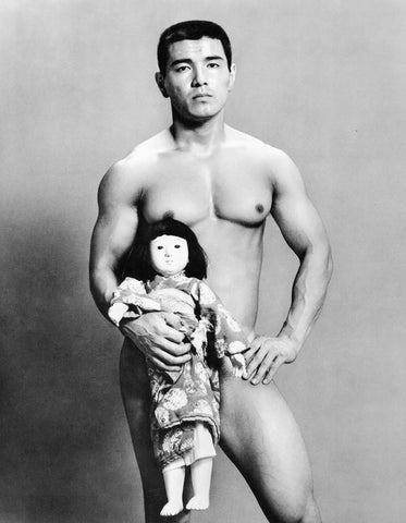 Tamotsu Yato Vintage Japan Male Physique Doll - 17" x 22" Fine Art Print