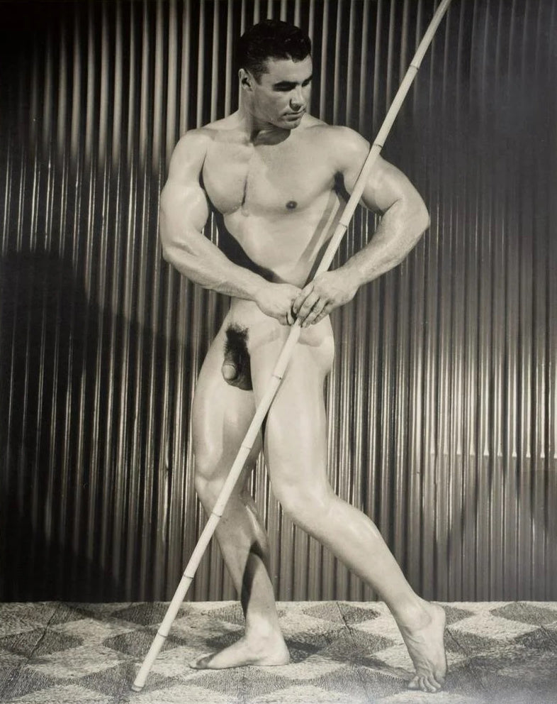 Bruce Bellas Vintage Homoerotic Gay Male Nude - 17" x 22" Fine Art Print - 01419
