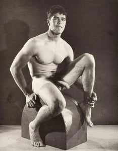 Bruce of LA Vintage Gay Photo Nude Male Penis - 17" x 22" Fine Art Print - 01428