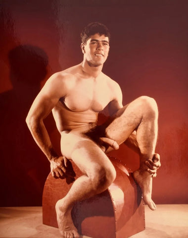 Bruce Bellas of LA RARE Color Photo Nude Male - 17" x 22" Fine Art Print - 01429