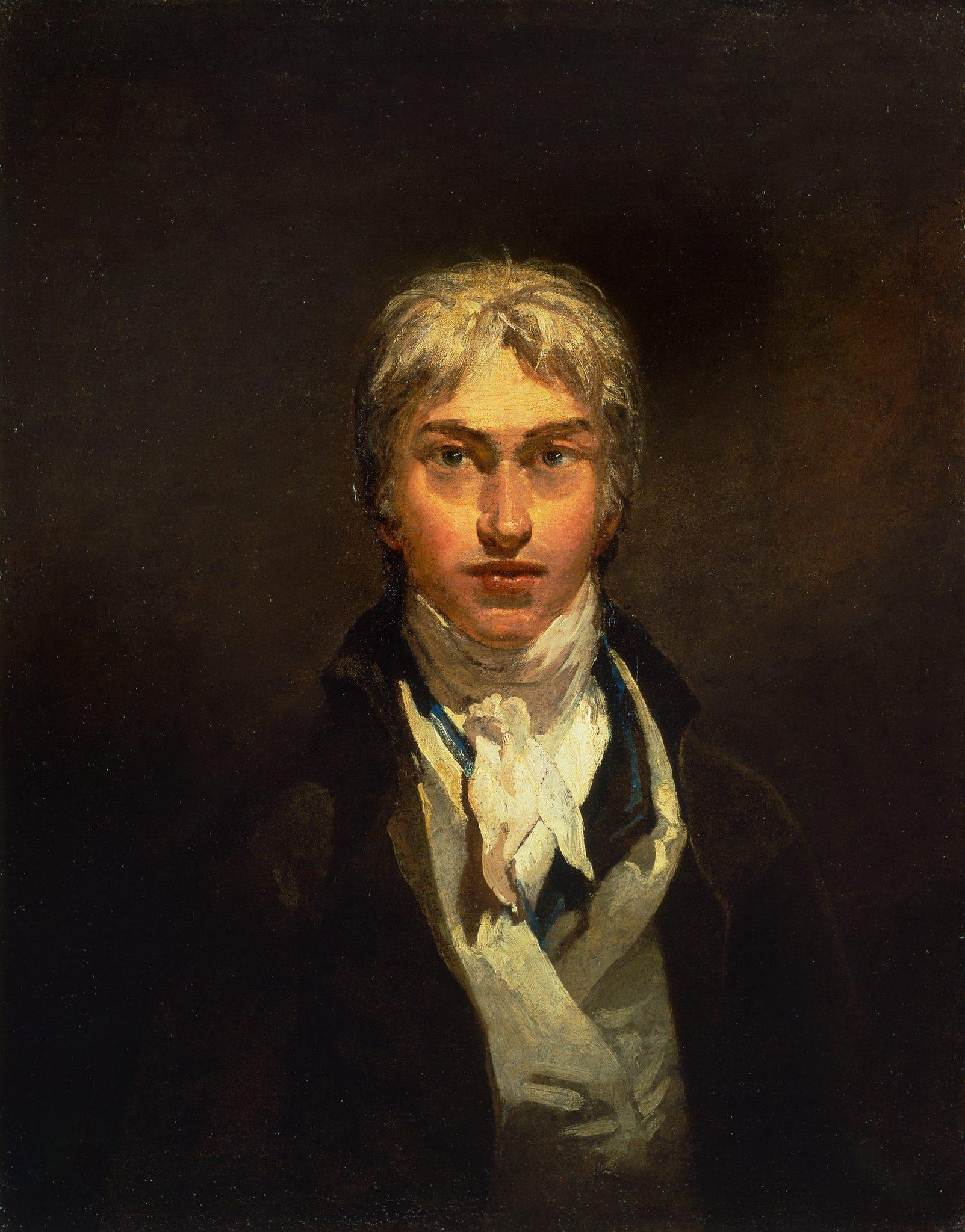 Self-Portrait (1799) by Joseph Mallord William Turner - 17" x 22" Fine Art Print