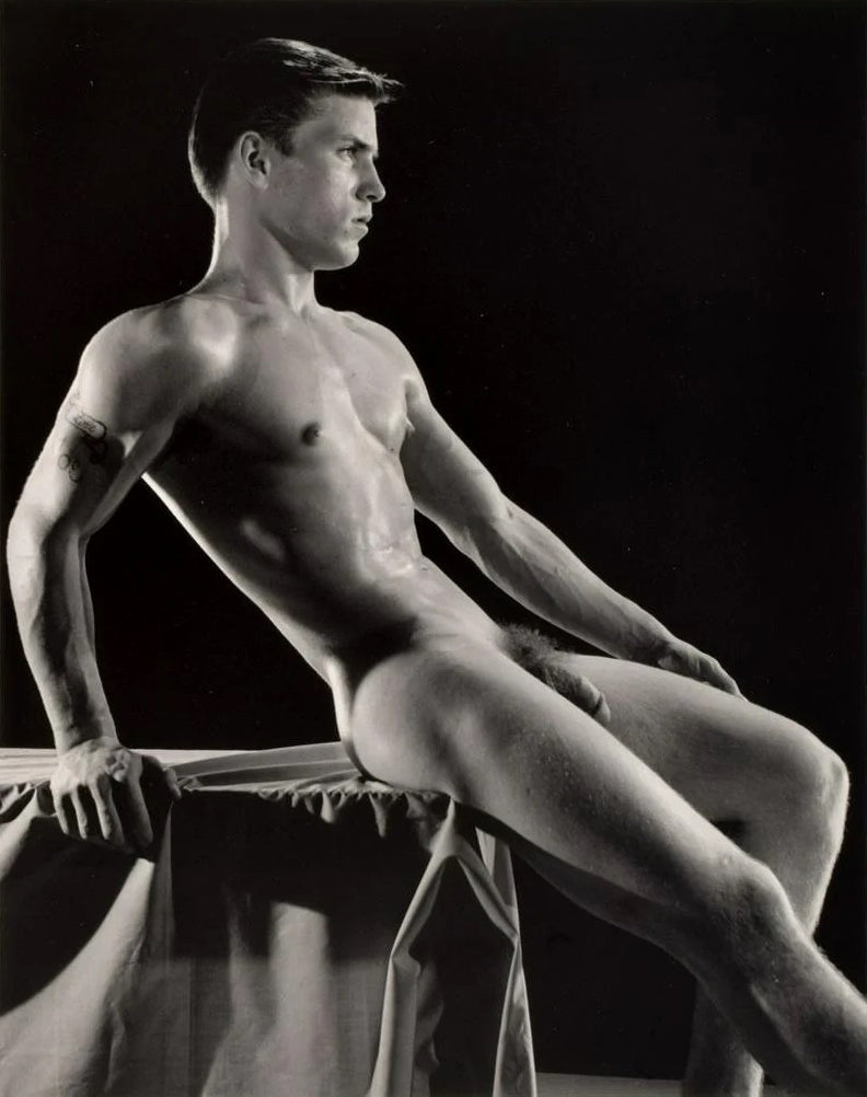 Bruce Bellas Vintage Gay Interest Joe Dallesandro Nude - 17"x22" Art Print -01439