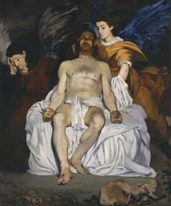 The Dead Christ with Angels (1864) Signed Edouard Manet - 17" x 22" Fine Art Print