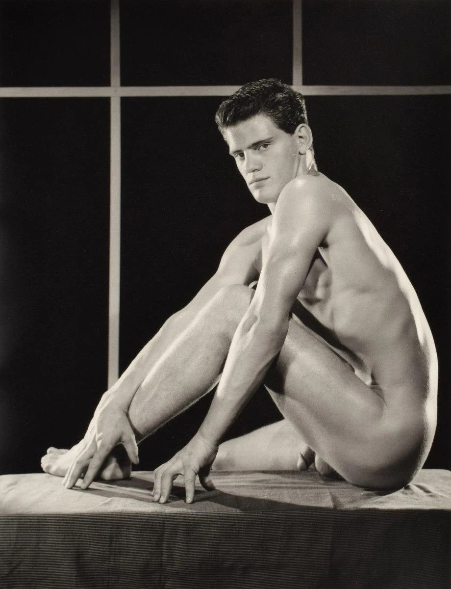 Bruce Bellas Vintage Gay Interest Nude Male - 17" x 22" Fine Art Print - 01448