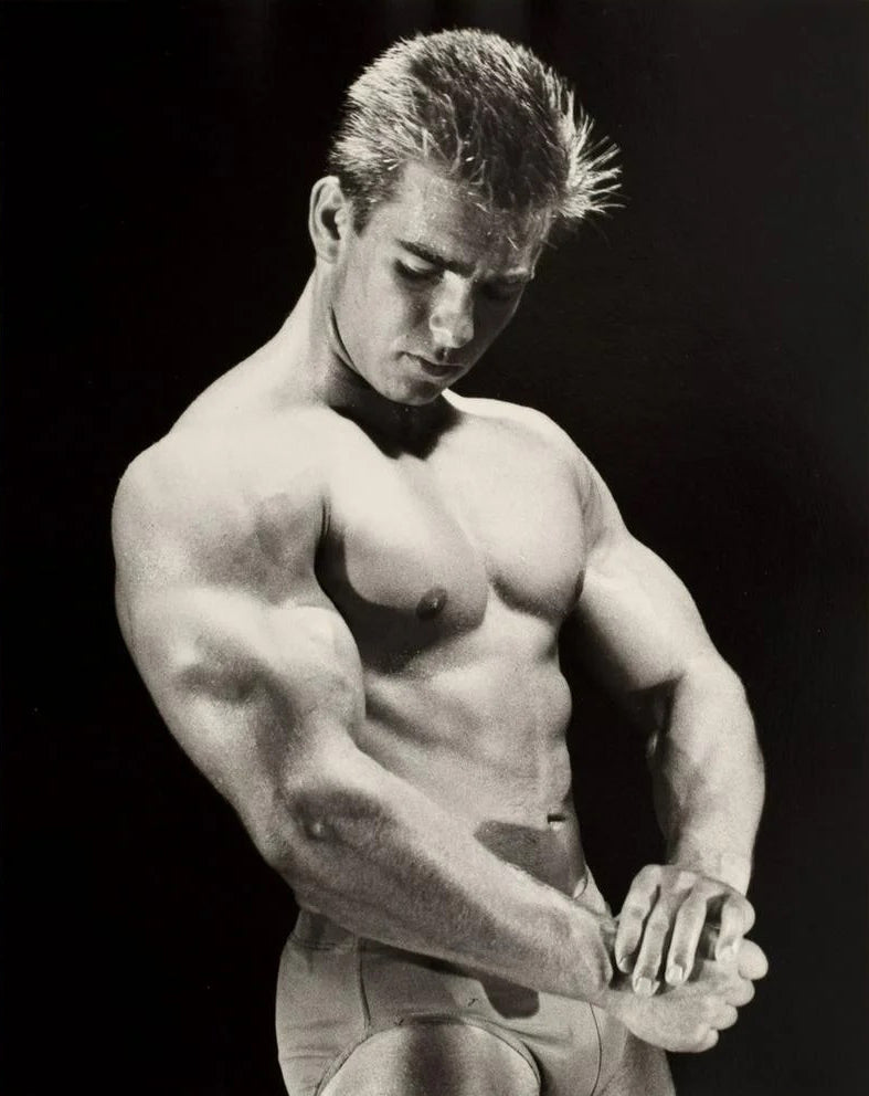 Bruce of LA Vintage Male Physique Photo 1960s Beefcake - 17" x 22" Fine Art Print -1458