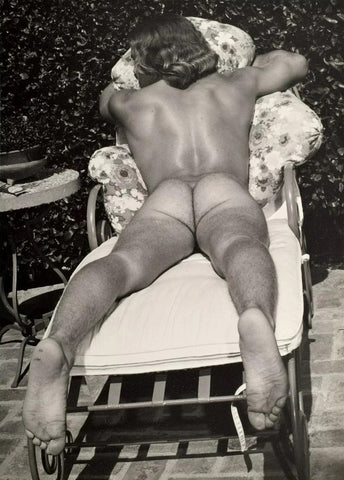 Bruce of LA Nude Blond Male Sunbathing Butt Gay Interest - 17"x22" Fine Art Print -1491