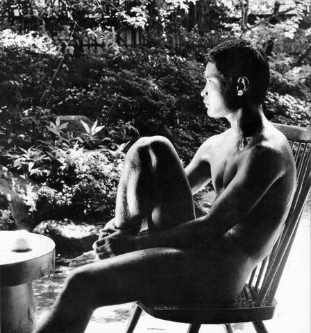 Tamotsu Yato Vintage Japan Male Nude Seated - 17" x 22" Fine Art Print