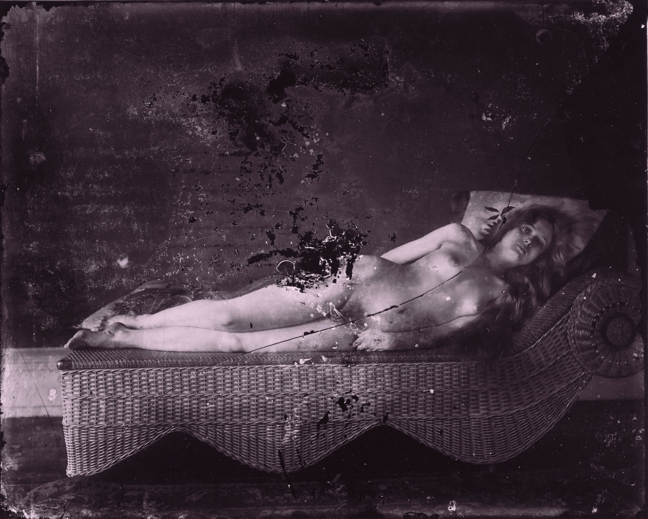 EJ Bellocq Photo Storyville Prostitute Nude (1912) - 17" x 22" Fine Art Print