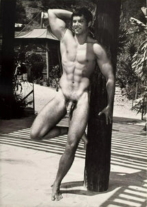 Bruce of Los Angeles Nude Male Physique Outdoors Gay - 17" x 22" Fine Art Print -1524