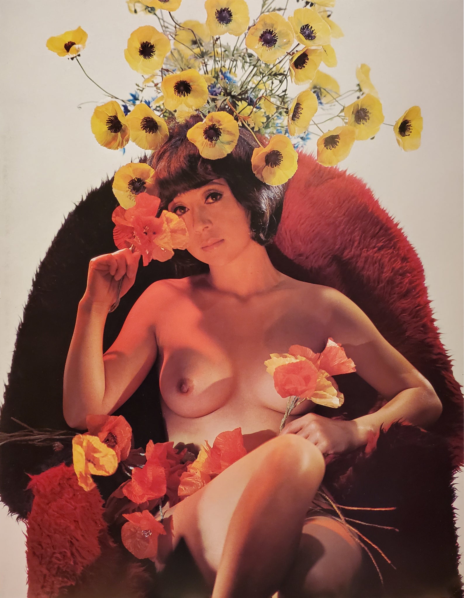 Susumu Matsushima Vintage Asian Nude Female Erotic (1968) - 17"x22" Fine Art Print