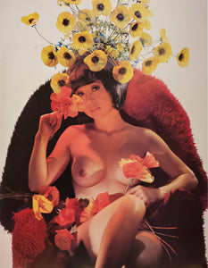 Susumu Matsushima Vintage Asian Nude Female Erotic (1968) - 17"x22" Fine Art Print