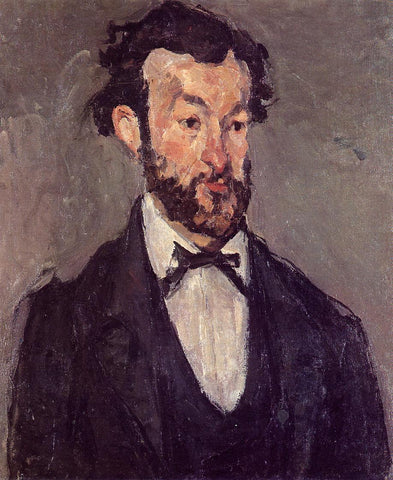 Portrait of Antoine Valabregue (1866) by Paul Cezanne - 17" x 22" Fine Art Print