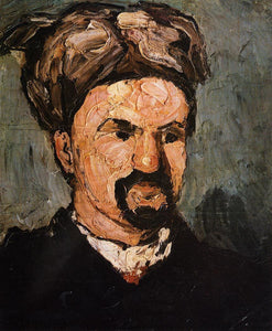 Portrait of Uncle Dominique in Turban (1866) Paul Cezanne - 17"x22" Fine Art Print