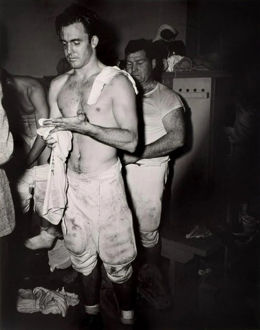 Bruce Bellas of LA Vintage Locker Room Sweaty Rugged Men - 17"x22" Fine Art Print - 1570