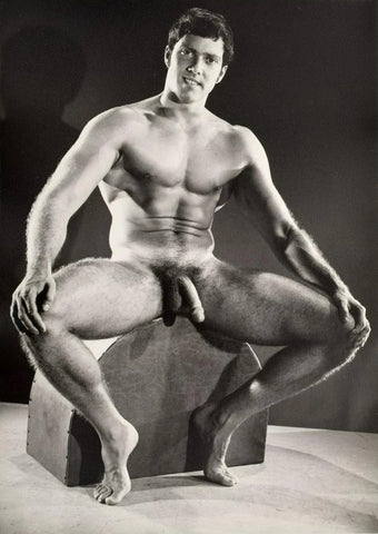 Bruce of Los Angeles Vintage Homoerotic Drew Burton Nude Male Gay - 17" x 22" Fine Art Print - 1689