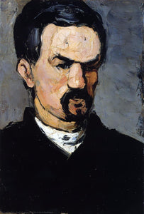 Paul Cézanne - Portrait of Uncle Dominique (1866) - 17" x 22" Fine Art Print