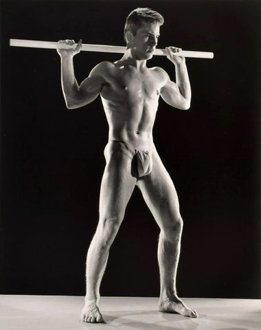 Bruce of LA Vintage Joe Dallesandro Loin Cloth Gay Interest - 17" x 22" Art Print - 1835