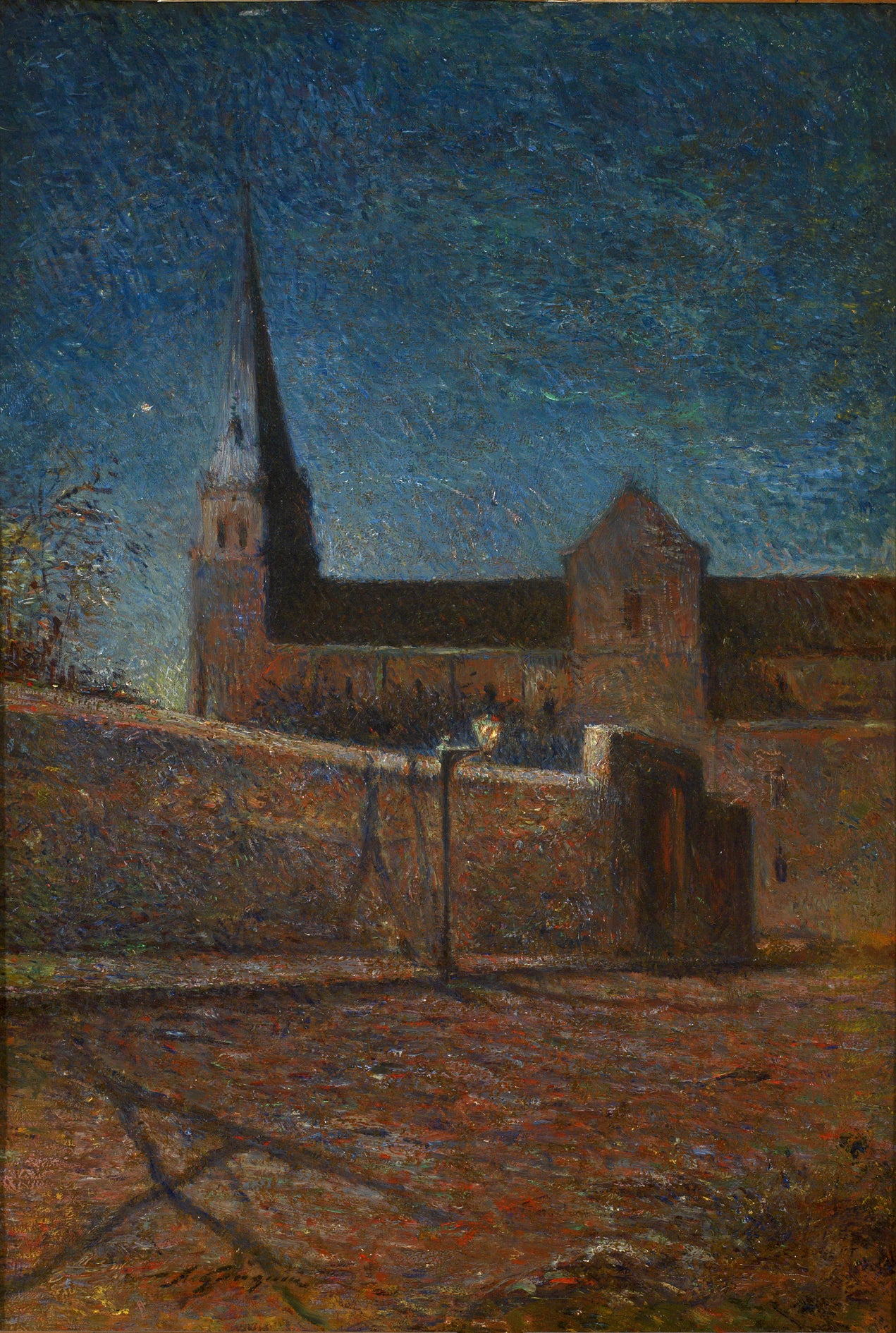 Paul Gauguin - Vaugirard Church (1879-1881) Signed - 17" x 22" Fine Art Print