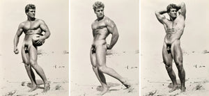 Bruce of LA Vintage Nude Muscular Blonde Male Gay Interest - 17" x 22" Art Print - 1885