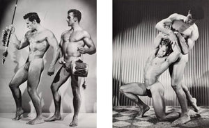 Bruce of Los Angeles Nude Males Artistic Poses Gay Interest - 17"x22" Fine Art Print - 1954
