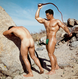 Bruce of LA Vintage Nude Male Whip RARE Color Gay Interest - 17 x 22 Art  Print