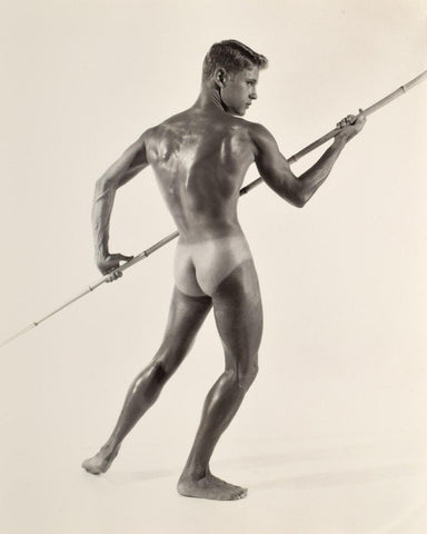 Bruce of LA - Mark Nixon Nude Butt Tan Lines Vintage Gay - 17"x22" Fine Art Print