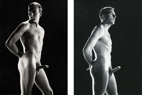 Bruce of Los Angeles Vintage Nude Tony Rogers Erection Homoerotic Gay Interest - 17" x 22" Fine Art Print - 2130