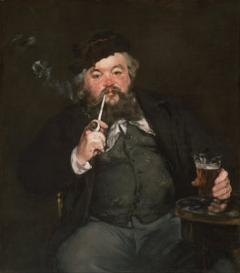 Edouard Manet - A Good Glass of Beer (1873) Signed - 17" x 22" Fine Art Print