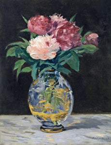 Edouard Manet - Bouquet of Flowers (1882) Signed - 17" x 22" Fine Art Print