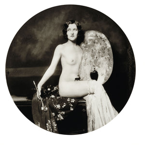 Alfred Cheney Johnston - Susan Conroy Nude Artist's Palette (1920s) - 17"x22" Print