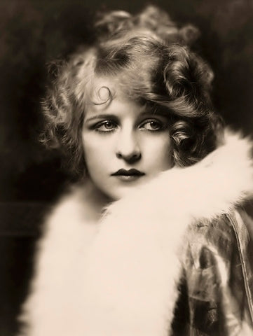 Alfred Cheney Johnston - Myrna Darby Vintage Hollywood Headshot (1920s) - 17"x22" Fine Art Print