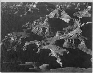 Ansel Adams - Peak Formations Grand Canyon Arizona (1941) - 17"x22" Fine Art Print