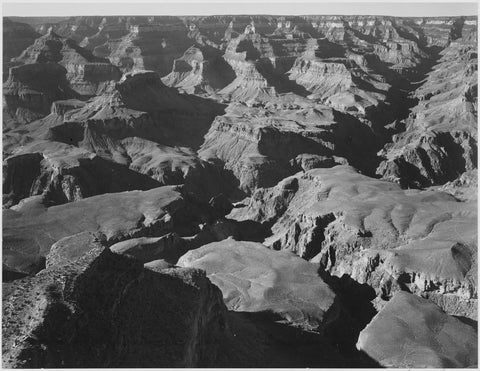 Ansel Adams - Grand Canyon Park Ravine Arizona (1941) - 17" x 22" Fine Art Print